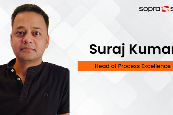 Suraj Kumar Heads Process Excellence at Sopra Steria process excellence leadership